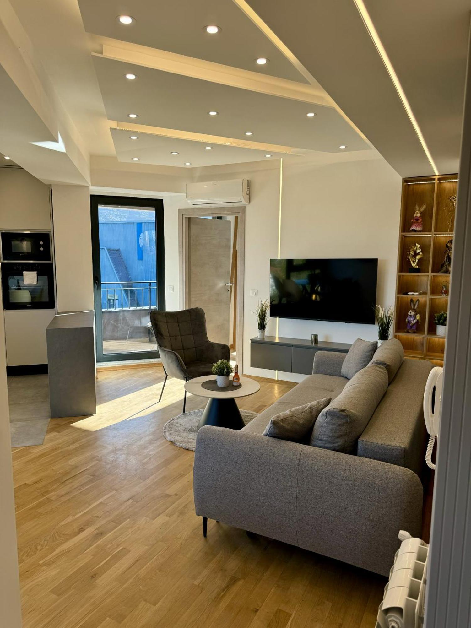 Maria Luxury Apartment Escópia Exterior foto