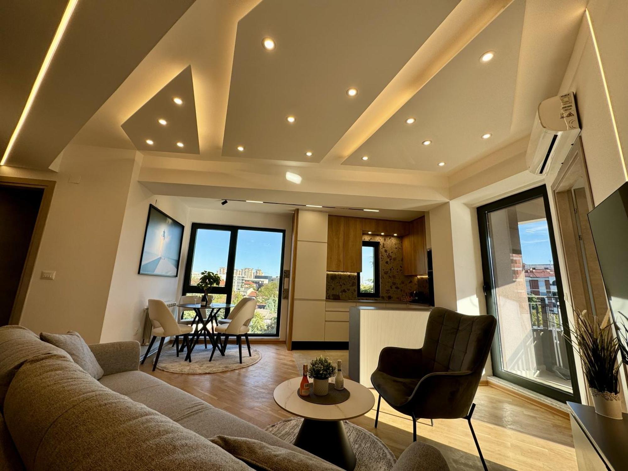 Maria Luxury Apartment Escópia Exterior foto